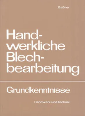 Obrázek produktu pro Handwerkliche Blechbearbeitung