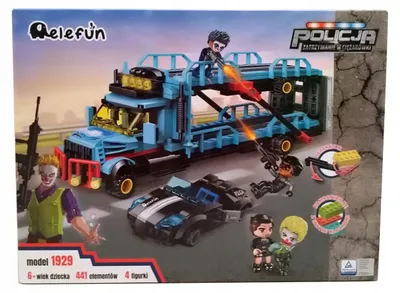 Produktbild von Elefun 1929 Polizei LKW-Stopp Konstruktionsbausteine
