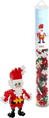 Produktbild von Plus-Plus 100 Tube Kreativ Bausteine Weihnachtsmann, Santa