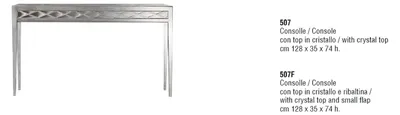 Produktbild von Italienische Möbel Beistelltisch Konsolentisch Designer Tisch Wohnzimmertisch