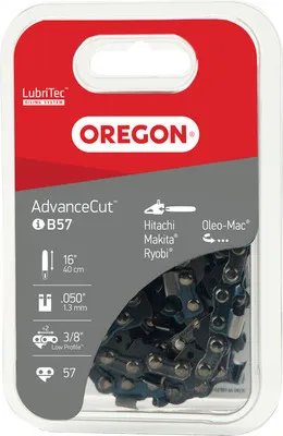 Obrázok produktu pre Reťaz na pílu Oregon B57 3/8" 1,3 mm 57 článkov 40 cm