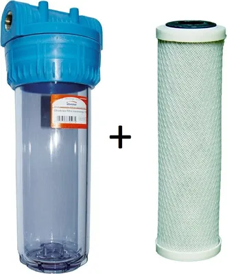 Image de 1" bsp toute la maison Kit de système de filtration d'eau avec filtre à charbon actif inclus