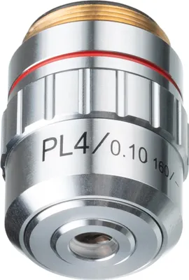 Produktbild von Bresser Objektiv, 5941504, DIN-PL 4x planachromatisch (Mikroskop)