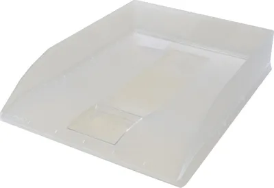 Obrázek produktu pro Odkladač na dokumenty A4 Herlitz, plastový, transparentní, čirý