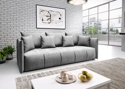 Produktbild von VALENTINI Dreisitzer-Sofa - Hellgrau