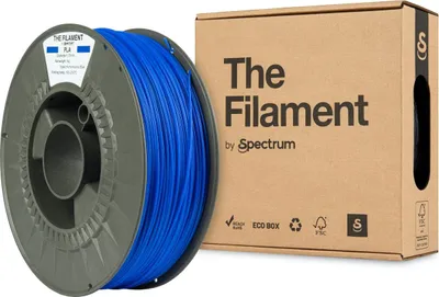 Produktbild von Das Filament PLA 1.75mm Leistung Blau 1kg