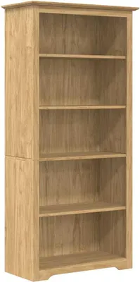 Image de Bibliothèque BODO Marron miel 82 x 40 x 173 cm