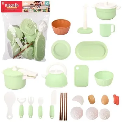 Produktbild von 27-teiliges Kochgeschirrset für Kinder