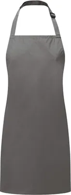 Immagine prodotto di Premier Workwear PR145 | Grembiule impermeabile per bambini - Colore: Grigio scuro (circa Pantone 425C) - Dimensioni: 43 x 53 cm (3-6 anni)