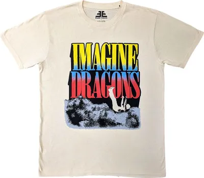 Produktbild von Imagine Dragons - "Falling Clouds" T-Shirt für Herren/Damen Uni RO14146 (M) (Natürlich)