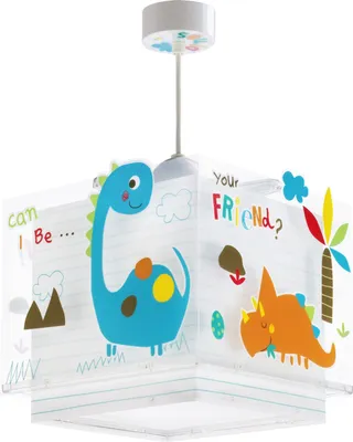 Obrázok produktu pre Závesná lampa Dalber Dinos - svietenie v tme
