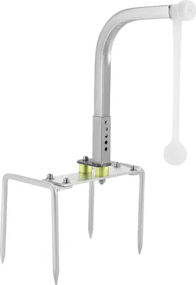 Obrázek produktu pro Trenér golfového švihu, nastavitelná výška, přenosný design, stříbrný