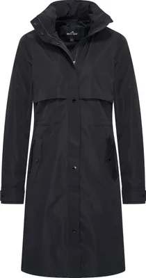Image de Euro-Star Femmes Manteau fonctionnel Long Jacket ESAlisa black, Taille:L