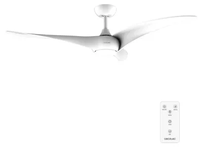 Produktbild von Cecotec Energy Silence Aero 5200, Haushalts-Lamellenlüfter, Weiß, Zimmerdecke, 132 cm, Gleichstrom, 40 W