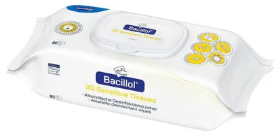 Produktbild von Hartmann Bacillol® 30 Sensitive Tissues, alkoholische Desinfektionstücher