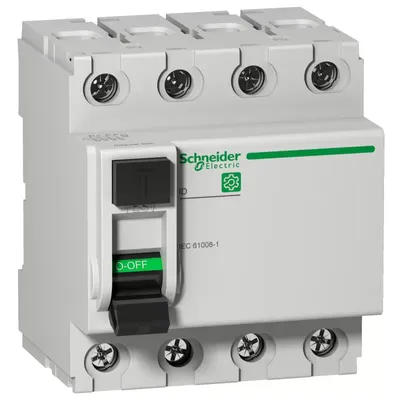 Immagine prodotto di Interruttore differenziale Schneider Electric Multi 9 OEM ID a 4 poli 63 A 300 mA tipo A-SI M9R35463