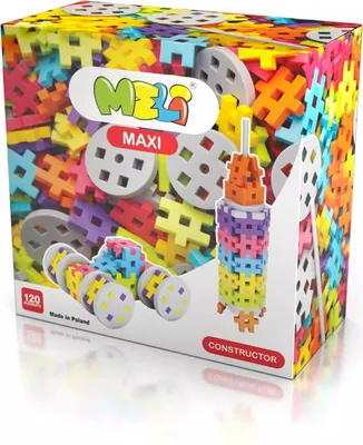 Image de Meli Maxi Constructor briques 120pcs