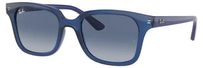 Zdjęcie produktu dla Okulary przeciwsłoneczne dla dzieci Ray Ban Junior RJ9071 z półramką, z tworzywa sztucznego