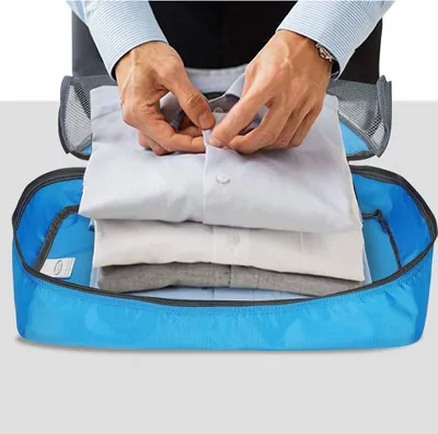 Produktbild von Verpackungswürfel Koffer Organizer - 7 Stück - Reisen Zuhause Aufbewahrung - Wert Set
