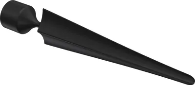 Produktbild von Interdeco Endstücke / Zierabschlüsse für Gardinenstangen mit 16 mm Ø Schwarz, Typ Lorenzo (Speer), Pack. 2 Stück