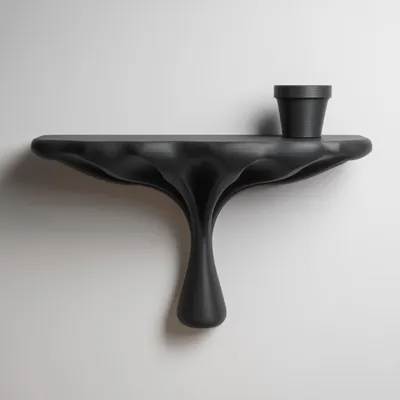 modernes skulpturales Wandregal – Decords Wandregal, Produktansicht 1