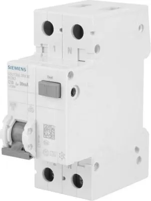 Produktbild von Siemens 5SU13567KK10 FI-/Leitungsschutz- einrichtung TypA T=70mm 30mA 6kA C 10A