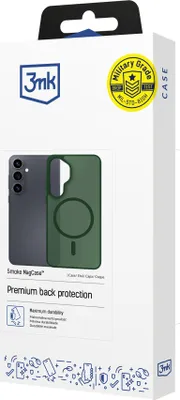 Produktbild von Apple iPhone 17 - 3mk Smoke MagCase Green