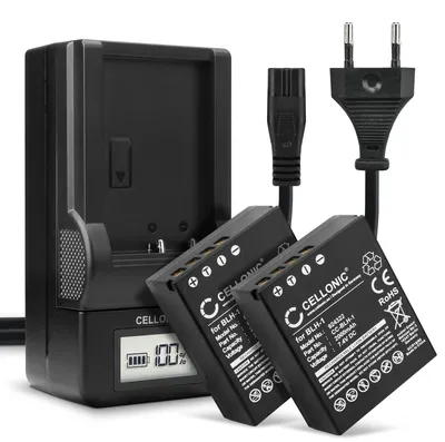 Image de CELLONIC 2x Batterie compatible avec Olympus OM-D E-M1 Mark II, III
