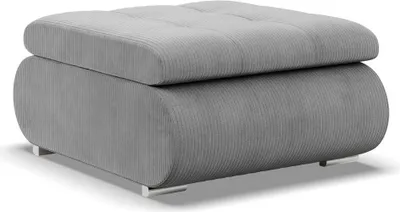 Produktbild von Sitzpouf für das Wohnzimmer, Cord - Grau