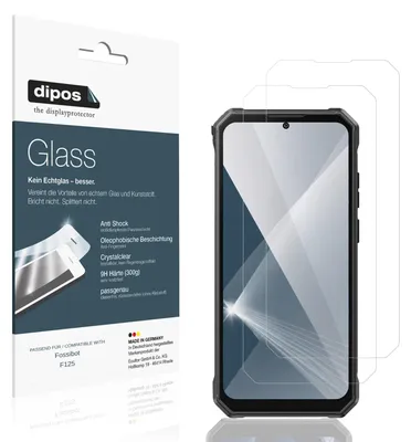 Image de 2x Protection écran pour Fossibot F125 Verre souple Film Protecteur 9H dipos