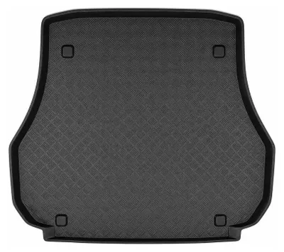 Productafbeelding van Rubberen kofferbakmat voor Peugeot 406 1995-2004 (stationwagen) – zwart, op maat