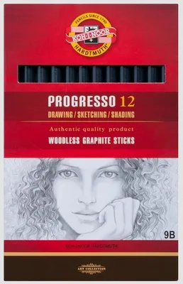 Produktbild von Progresso 9B Bleistiftmine (12 Stck.)