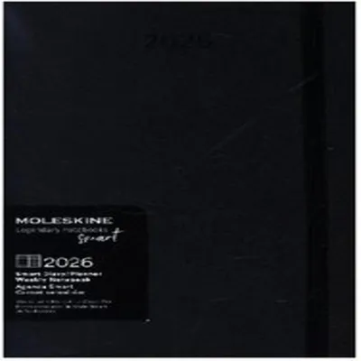 Produktbild von Moleskine Smart Kalender 2026 für das Smart Writing System, Schwarz