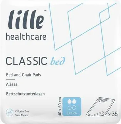 Image de Lille Classic Bed Extra 40 x 60 cm - 6 paquets de 35 protections
