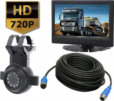 Produktbild von AHD-Seitenkamera-Kit 720P-Monitor 7''