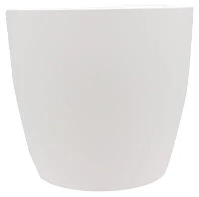 Productafbeelding van Bloempot BERLIJN rond 30 cm Wit