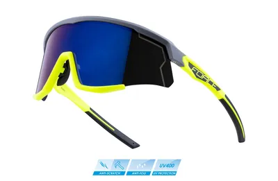 Obrázok produktu pre FORCE okuliare SONIC šedo-fluo
