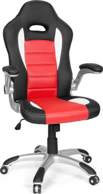 Produktbild von hjh OFFICE Gamingstuhl GAME SPORT Kunstleder Höhenverstellbarer Computerstuhl, Bürostuhl mit Armlehnen