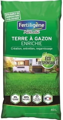 Obrázek produktu pro Obohacená zemina Fertiligene, 40 l, ekologická, přírodní hnojivo, vhodná pro ekologické zemědělství
