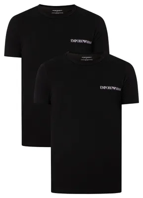 Produktbild von Emporio Armani Core Logo Crew Shirts Herren (2er Pack)