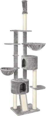 Obrázek produktu pro Škrabadlo do stropu Platino 60x45x240-260 cm světle šedá