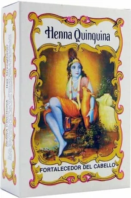 Immagine prodotto di Colore semipermanente all'henné Radhe Shyam Shyam Henna (100 g)