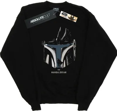 Produktbild von Star Wars - "The Mandalorian" Sweatshirt für Herren BI46396 (4XL) (Schwarz)