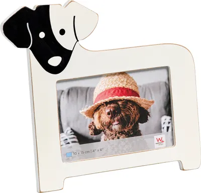 Productafbeelding van Portretlijst voor honden, 10x15 cm, wit