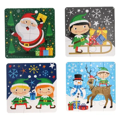 Produktbild von 4in1 Puzzle Weihnachten