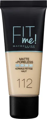 Produktbild von Maybelline Fit Me Matte&Poreless, Röhre, Flüssigkeit, Beige, Soft Beige, normale Haut, ölige Haut, Mattierend