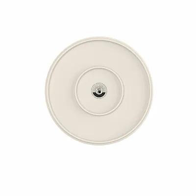 Image de Engels Kerzen Assiette à bougies Henry L, céramique, ivoire, Ø 27 cm, 50009008800