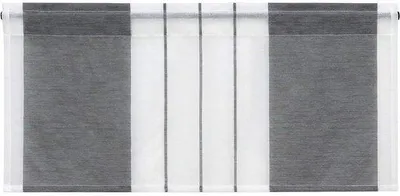 Produktbild von Grau gestreifter Glasrollo 60x90 cm
