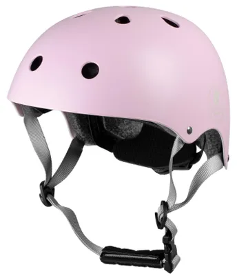Obrázek produktu pro Cyklistická přilba Vayox Protector VA0422PMM, nastavitelná od 55 do 58 cm – velikost M – na kolečkové brusle, skateboard a kolo – matná růžová