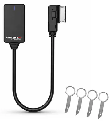 Produktbild von AUX-Bluetooth-Adapter für Autoradios, ermöglicht kabelloses Musikstreaming